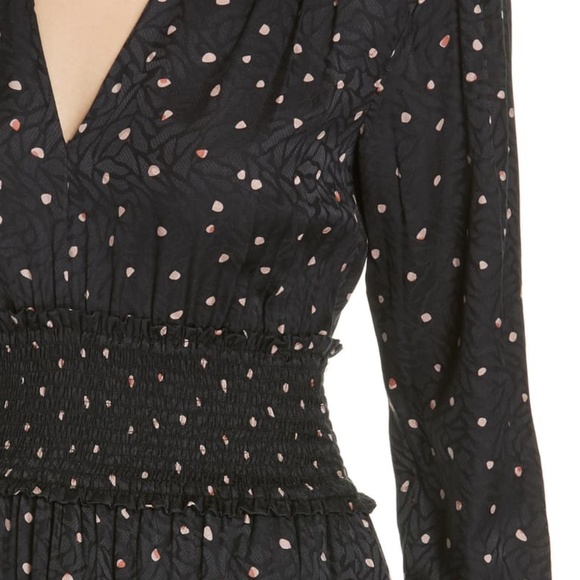 SOLD! Rebecca Taylor Painted Dot Cocktail Dress - Picture 5 of 7